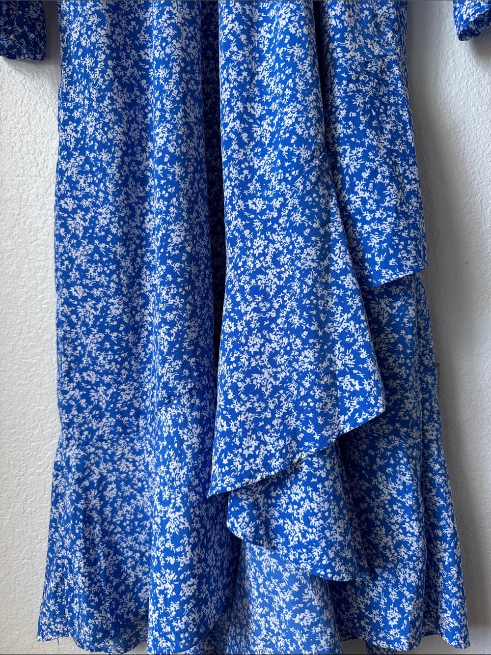 BTFBM Blue Floral Dress - Picture 4 of 6